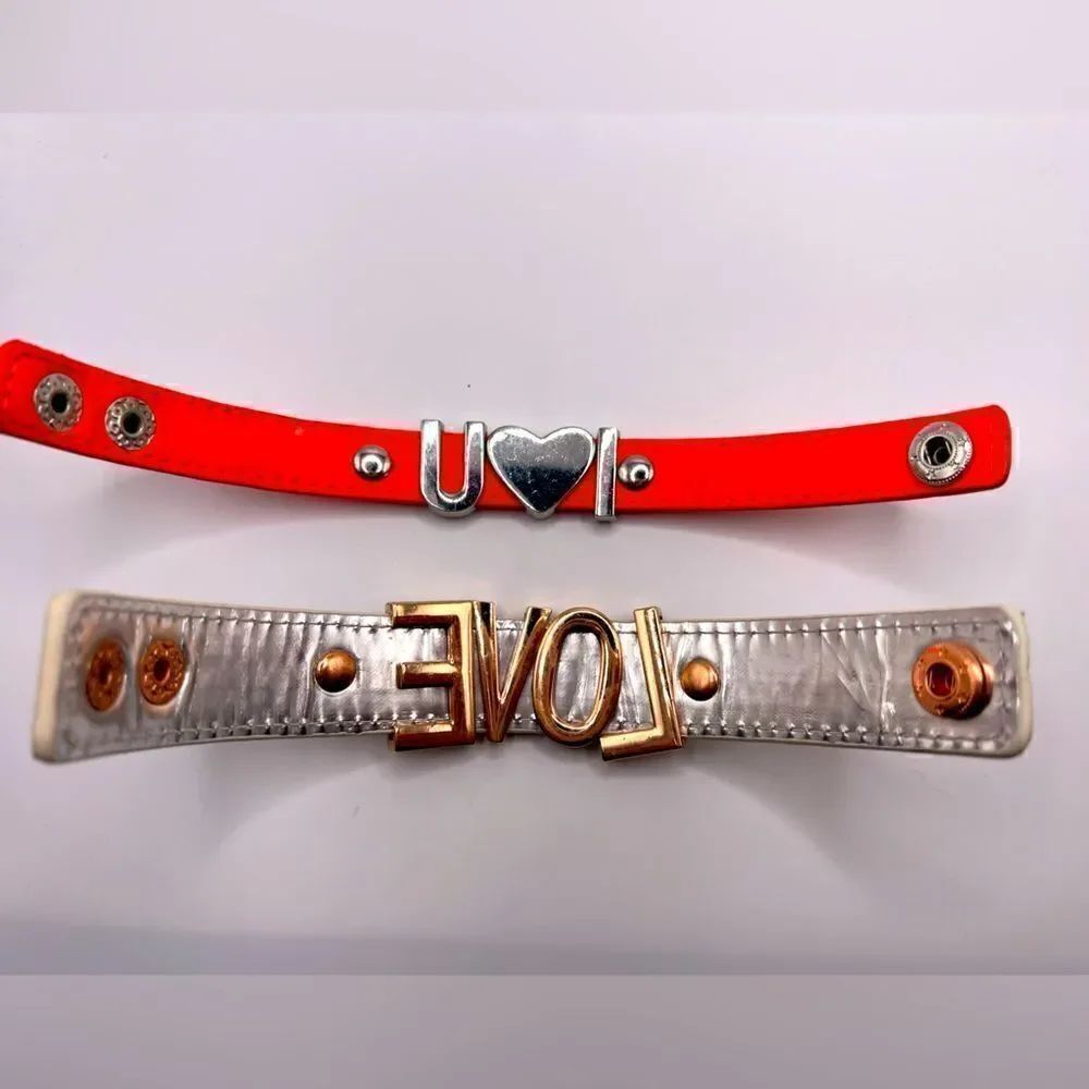 *3/$20* Set of 2 BCBGeneration Love cuff bracelets - Picture 2 of 3